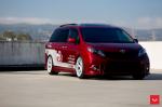 Toyota Sienna by Vossen on Vossen Wheels (VFS6) 2017 года